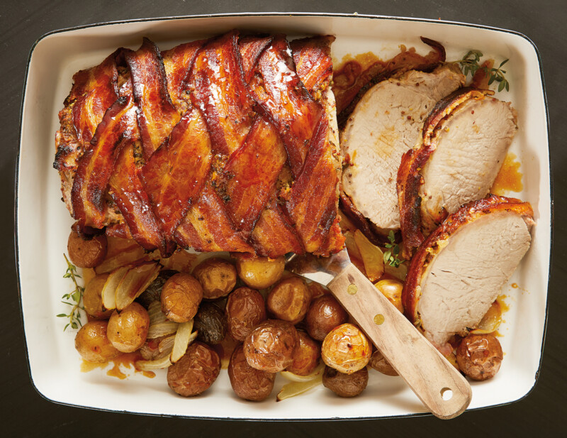 Honey Mustard and Bacon Pork Loin - Market of Choice