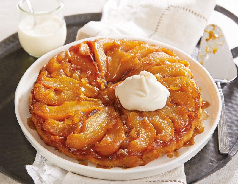 Pear Tarte Tatin with Maple and Ginger - Market of Choice