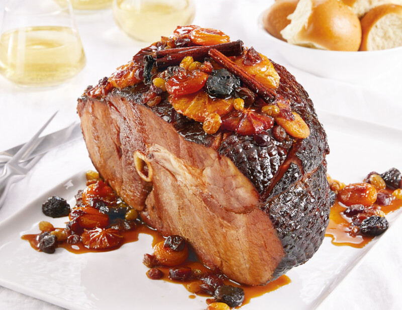 Rum Fruit and Citrus Glazed Ham Market of Choice