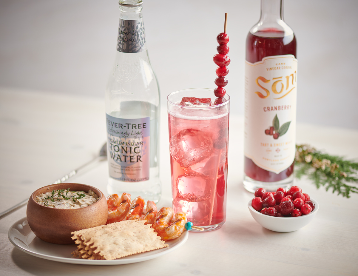 Cranberry Spritz - Zero Proof Cocktails